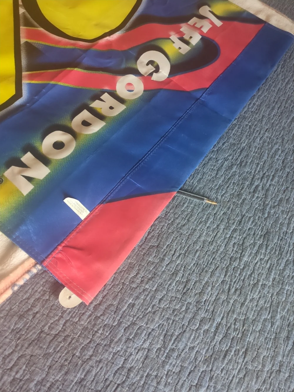 Two Jeff Gordon NASCAR Racing Flag - Multicolor 2004